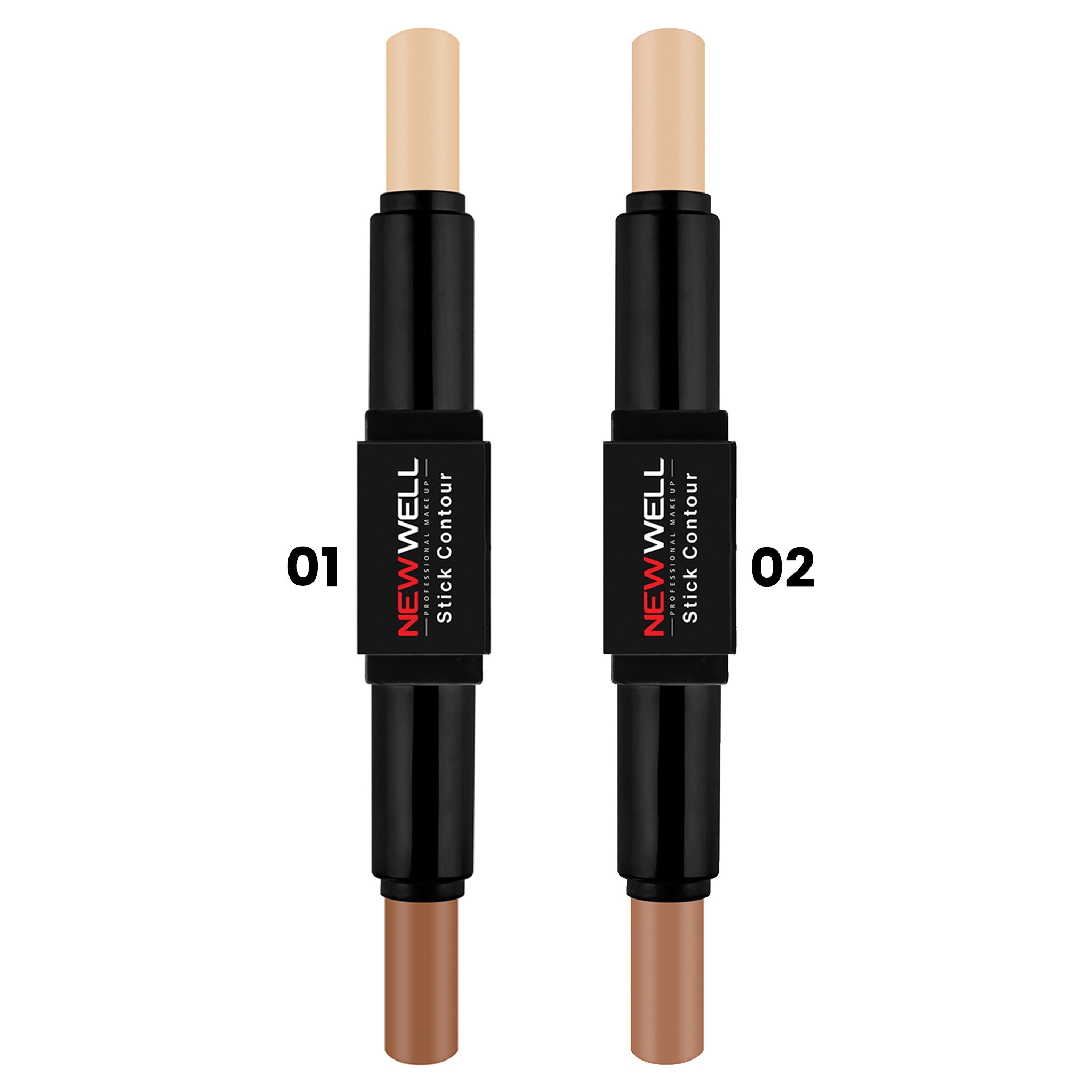 NEW WELL Highlighter & Contour Stick, Water Resistant 01