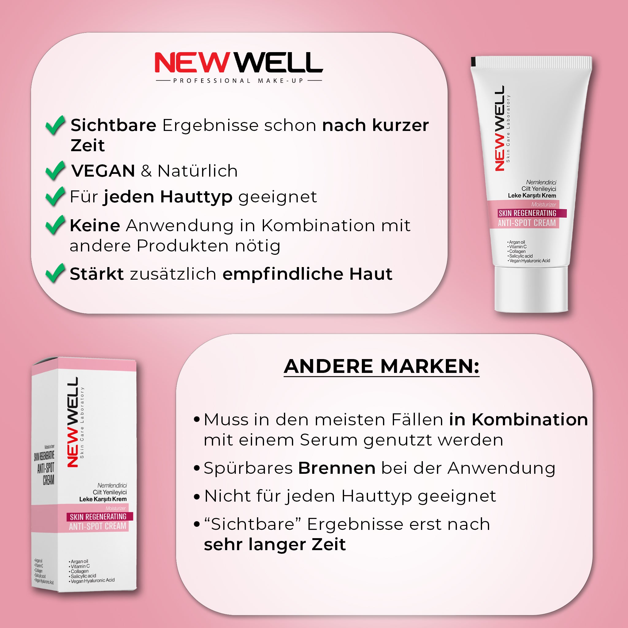 Anti-Flecken Creme, 50ml