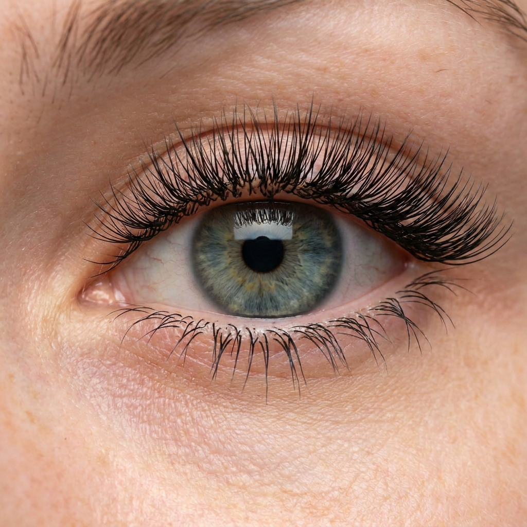 Nachher – Kraftige, lange, dichte Wimpern