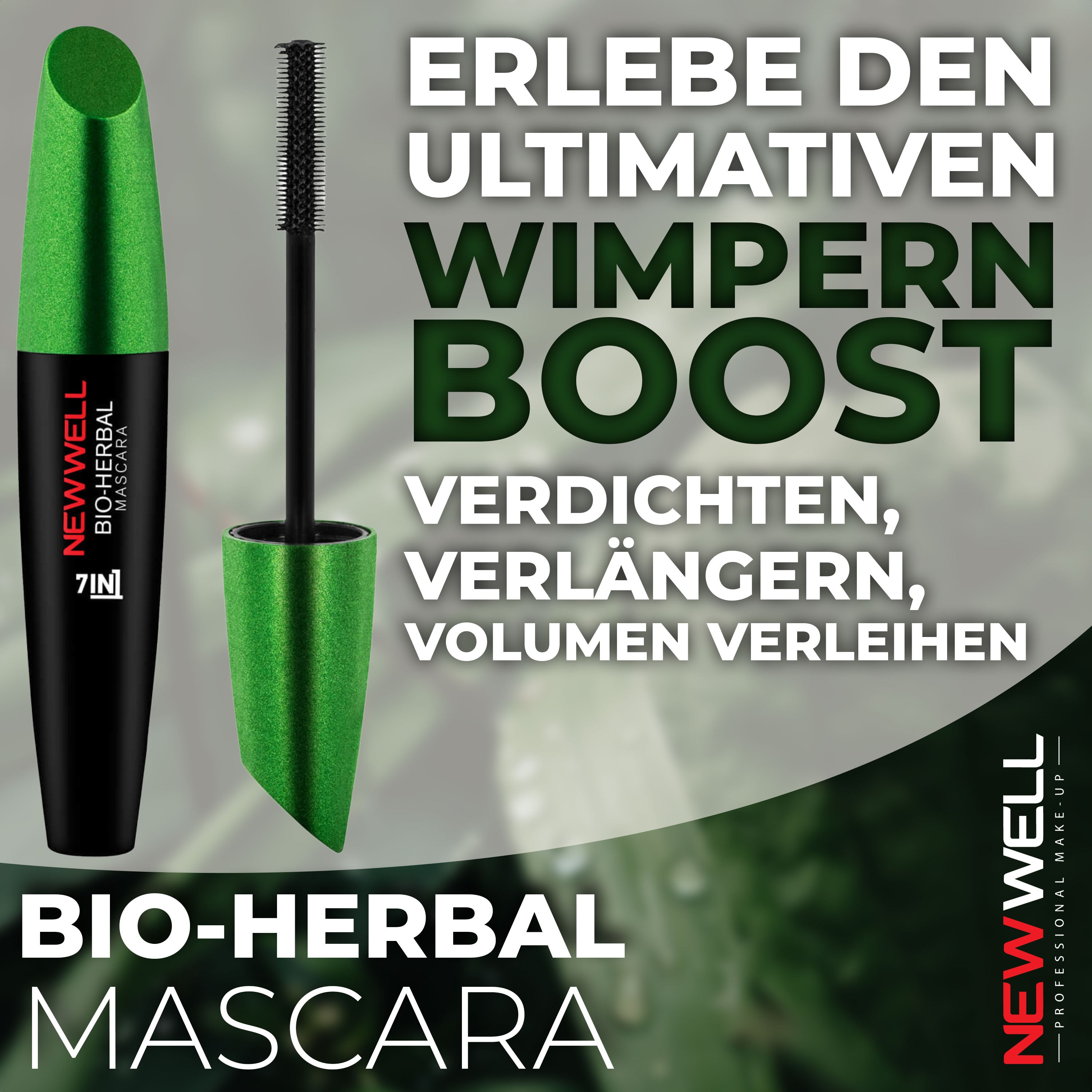 NEWWELL Organic Herbal Mascara 7in1 - 8gr.