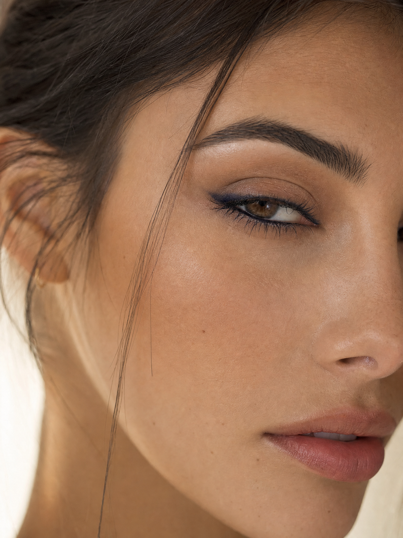 Lidschatten. Liner. Mascara.
