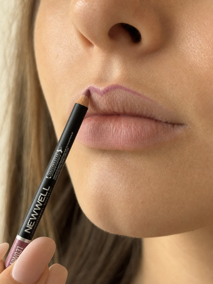 Lippen konturieren