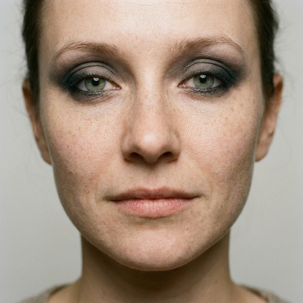 Nachher – Perfekt koordinierter Smokey Eye