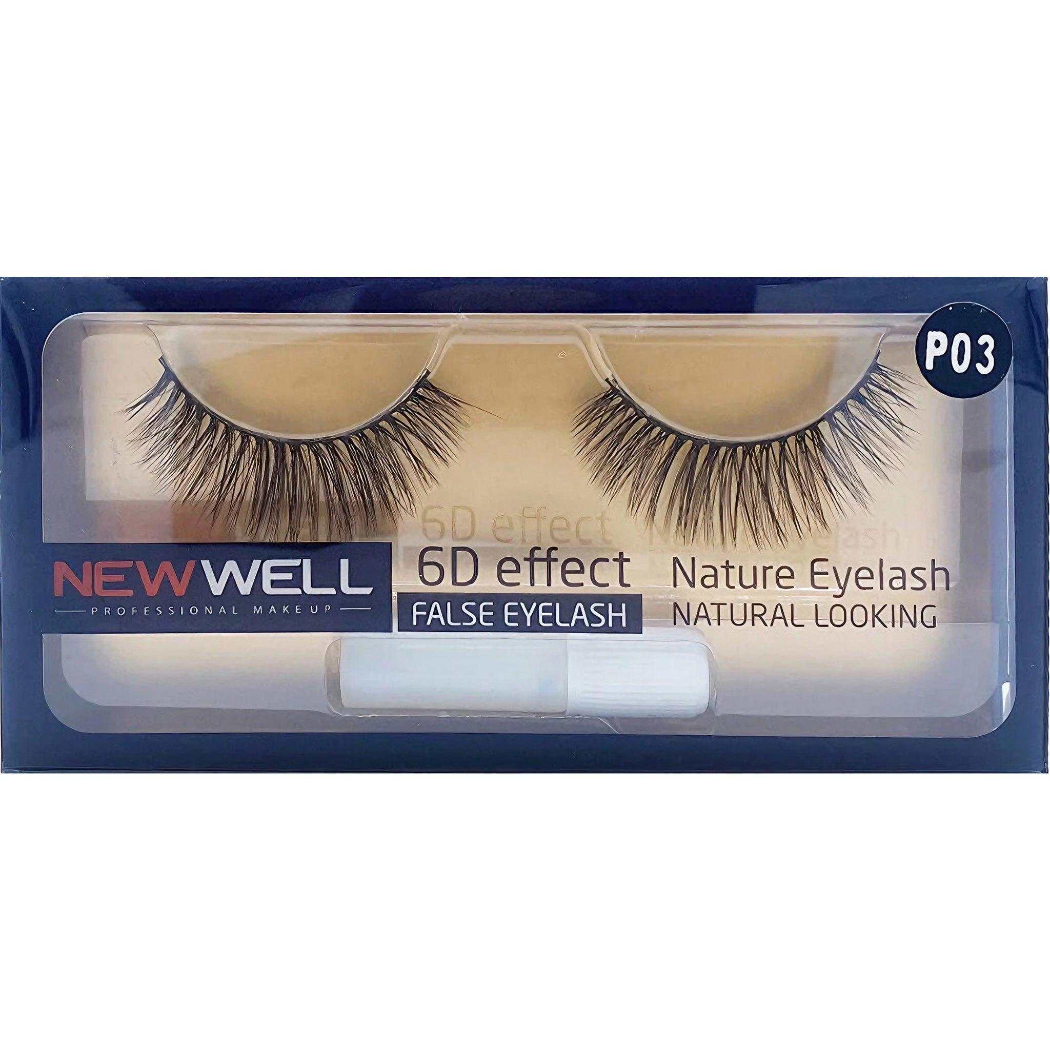 6D Effect Natural False Eyelashes