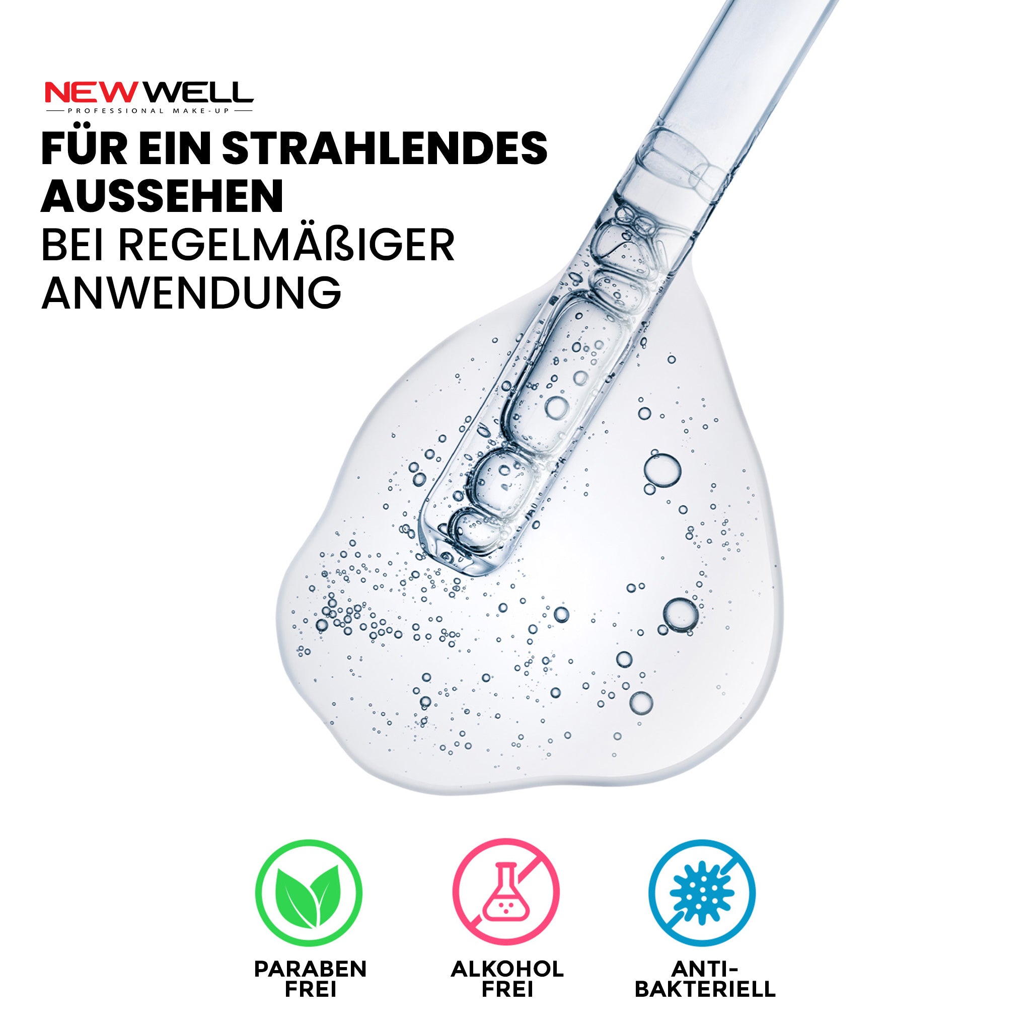 Antibakterielles, Aufhellendes, Arbutin-Hautpflegeserum - Illuminating