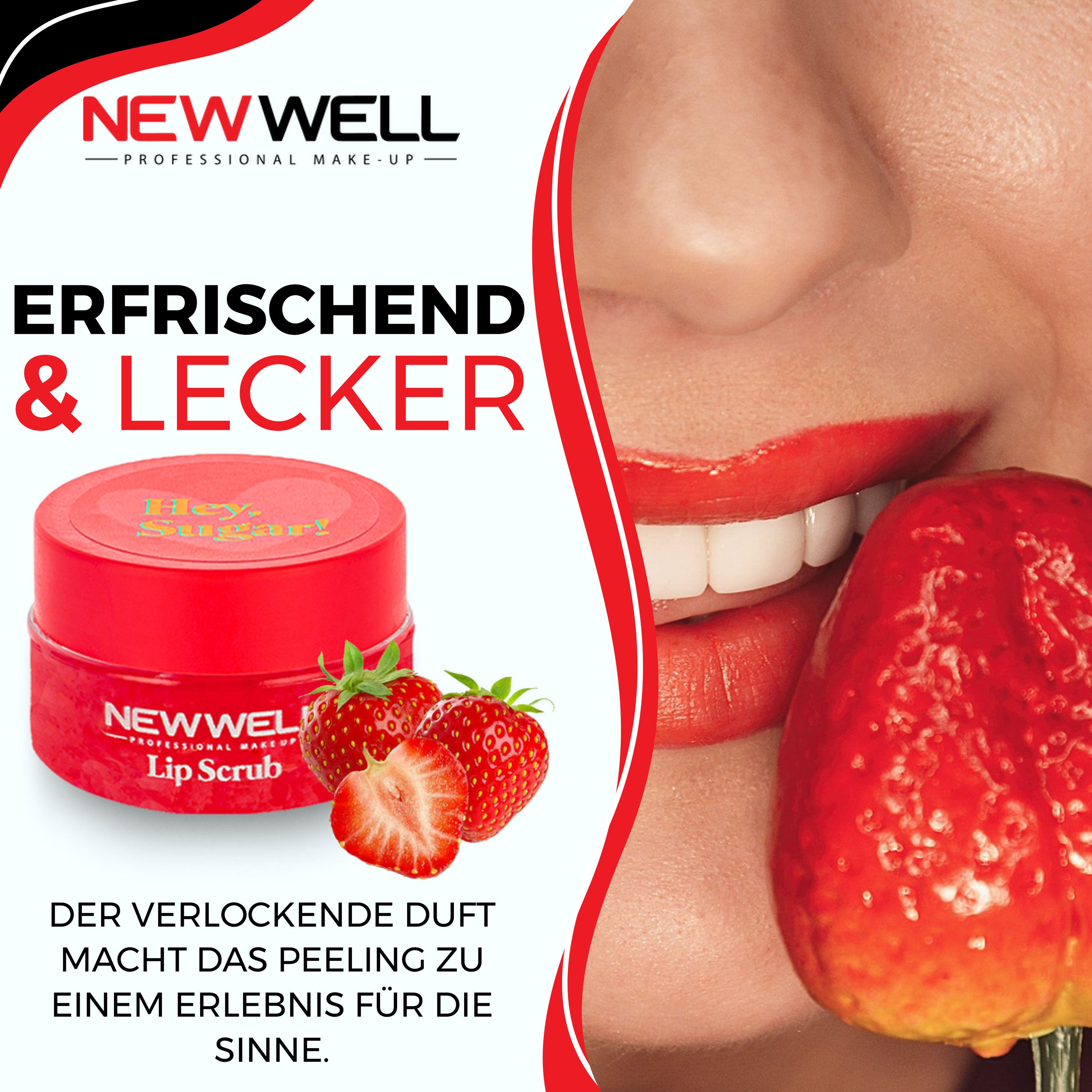 Hey Sugar - 3er Lippen-Peeling Set - Frucht Mix