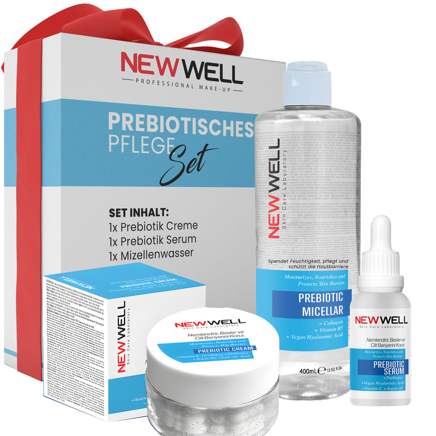 Prebiotisches Pflege Set - Serum, Creme & Mizellenwasser
