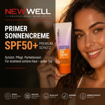 Primer Sonnencreme SPF50+ – Aufhellend & Make-up Primer