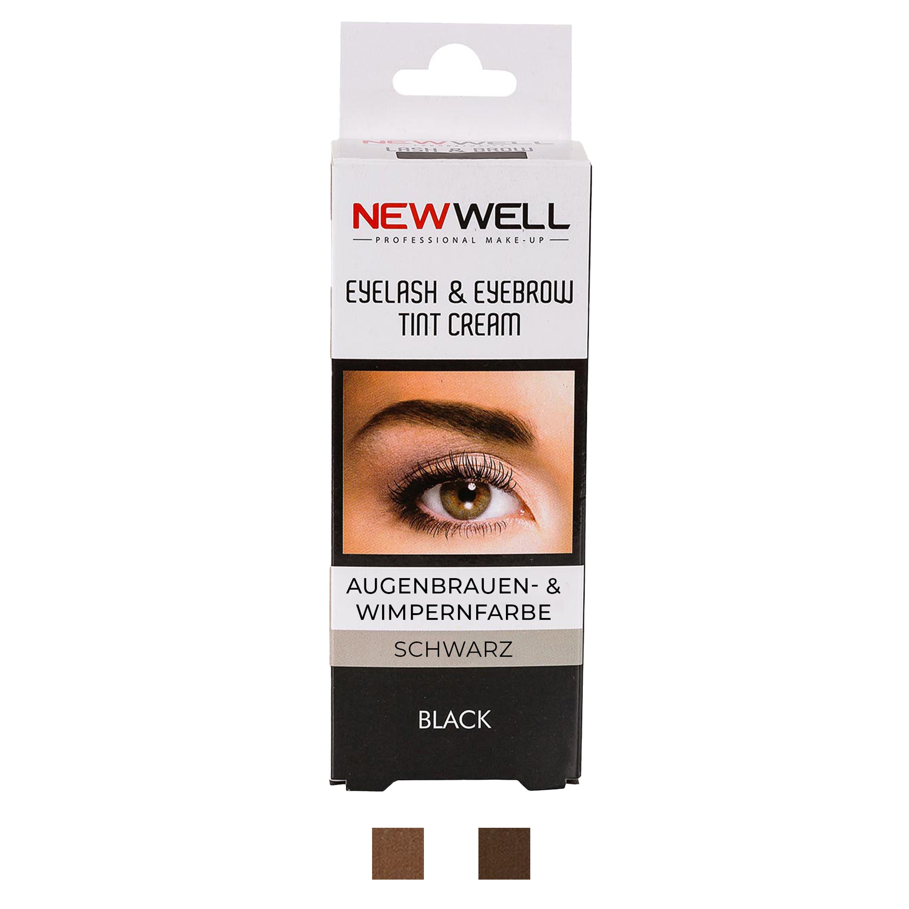 NEWWELL eyebrow eyelashes 15ml. Color - 20ml. Activator